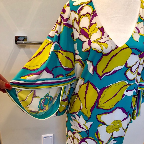 trina turk kimono dress